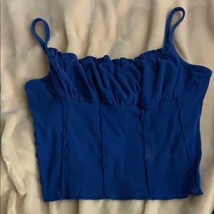 Blue top from SHEIN